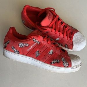 Adidas Superstar sneakers with pineapples 9